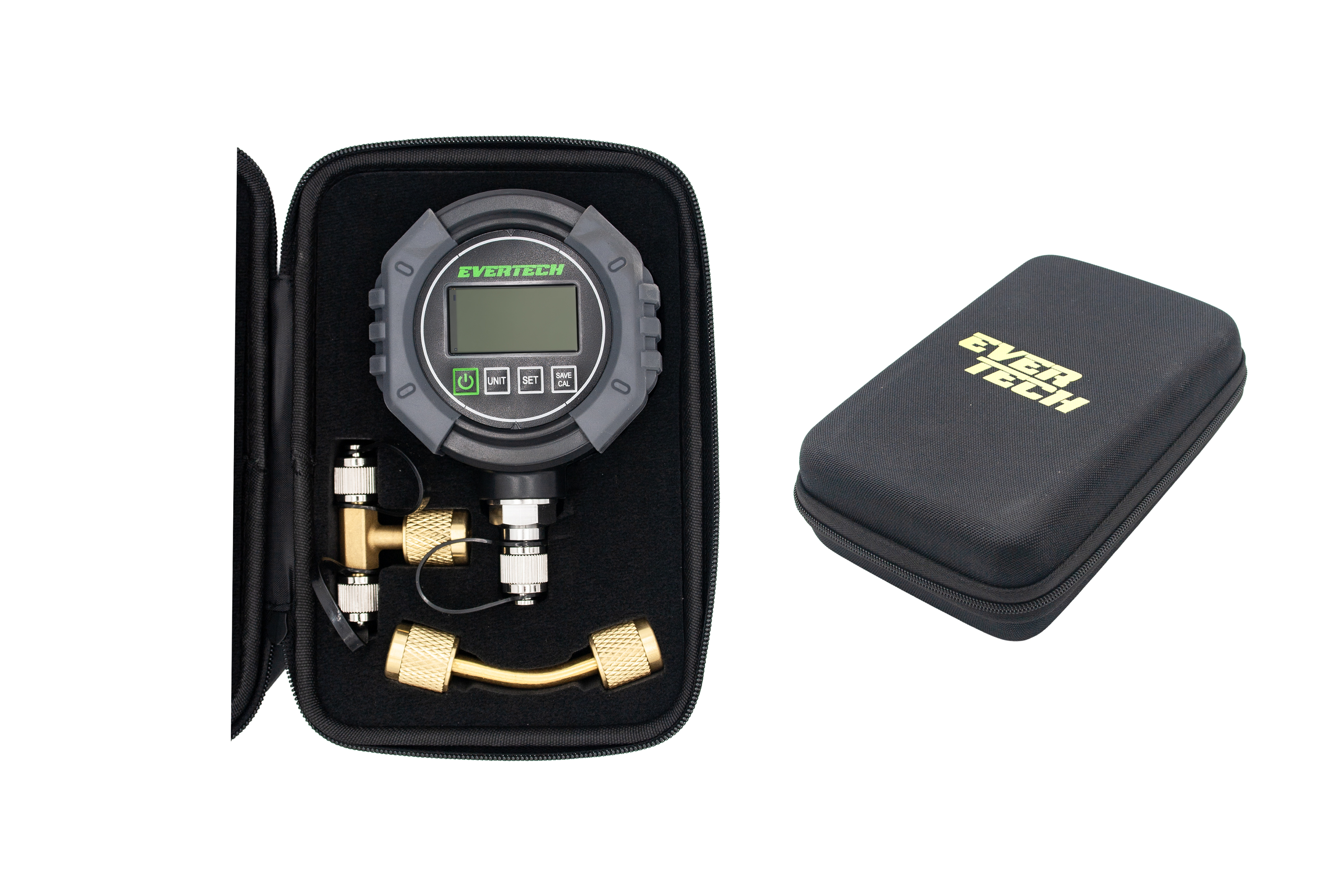 VACUOMETRO DIGITAL EVERTECH CON ADAPT.