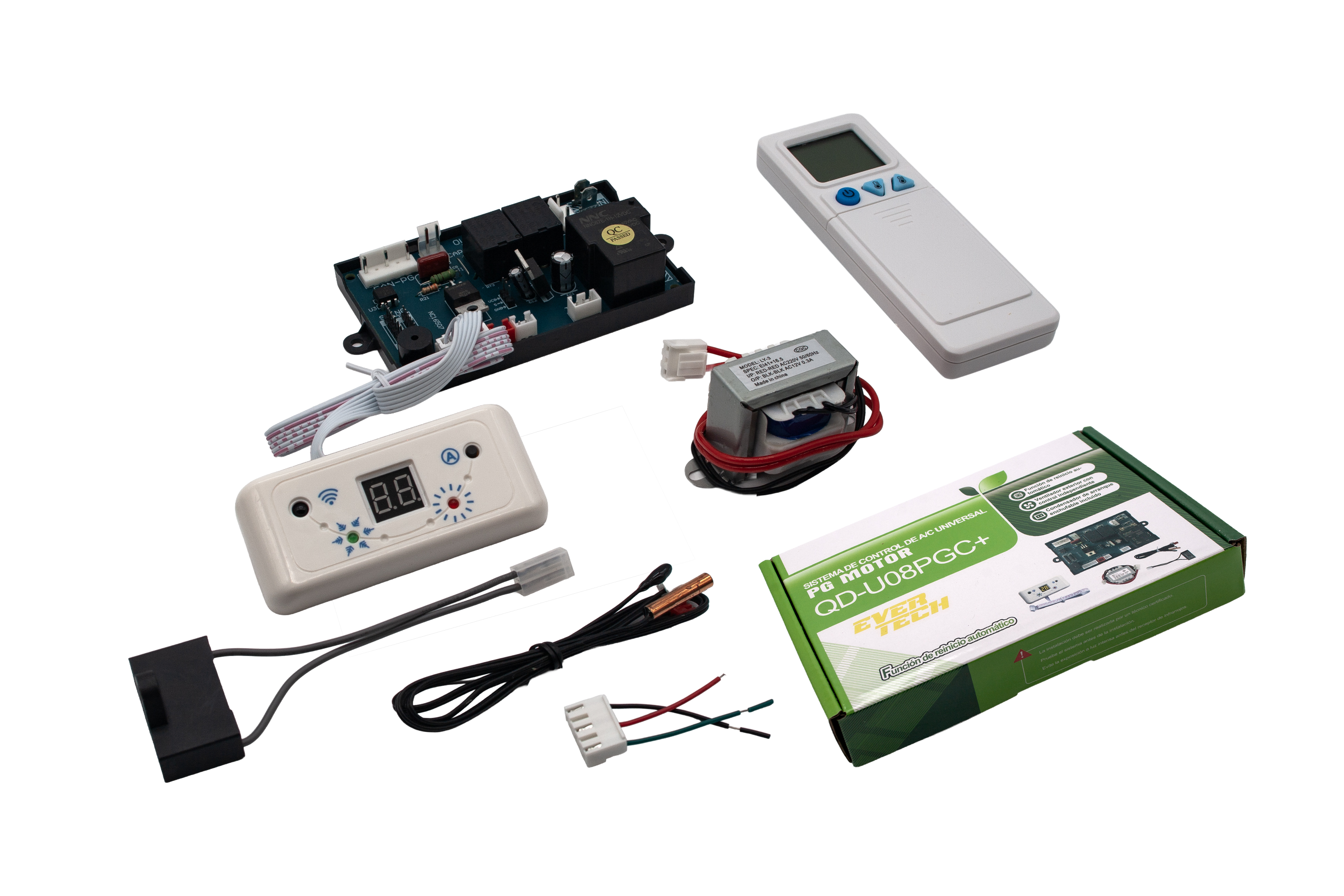 PLAQUETA QD08PGC+ EVERTECH PULSO