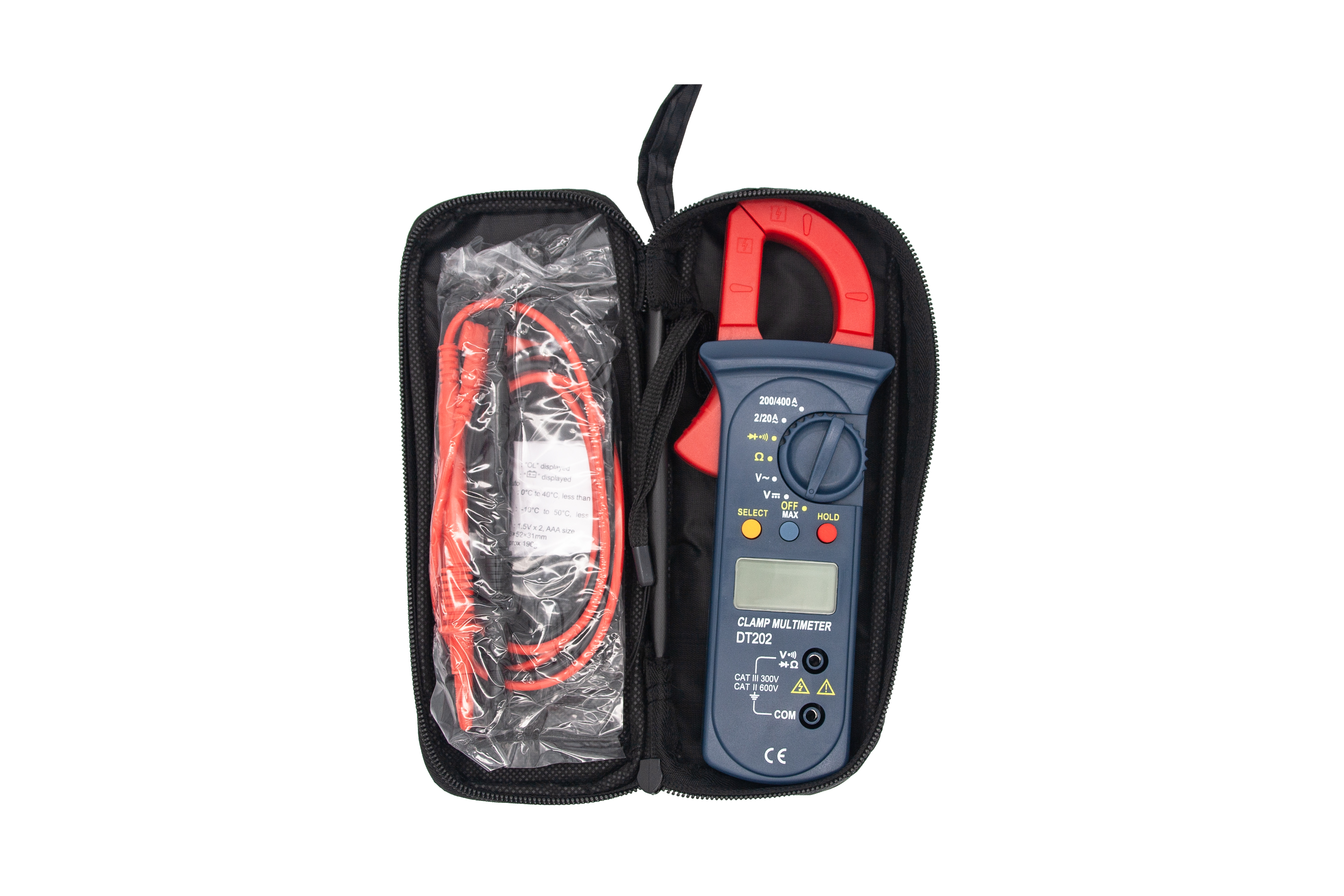 PINZA AMPEROMETRICA HB202 EVERTECH