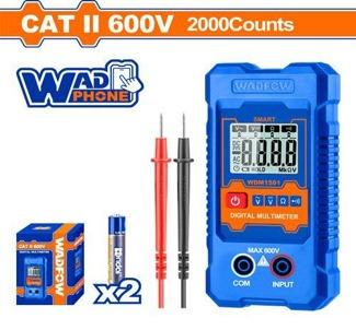 TESTER DIGITAL AUTORANGO 600V-600K/OHMS