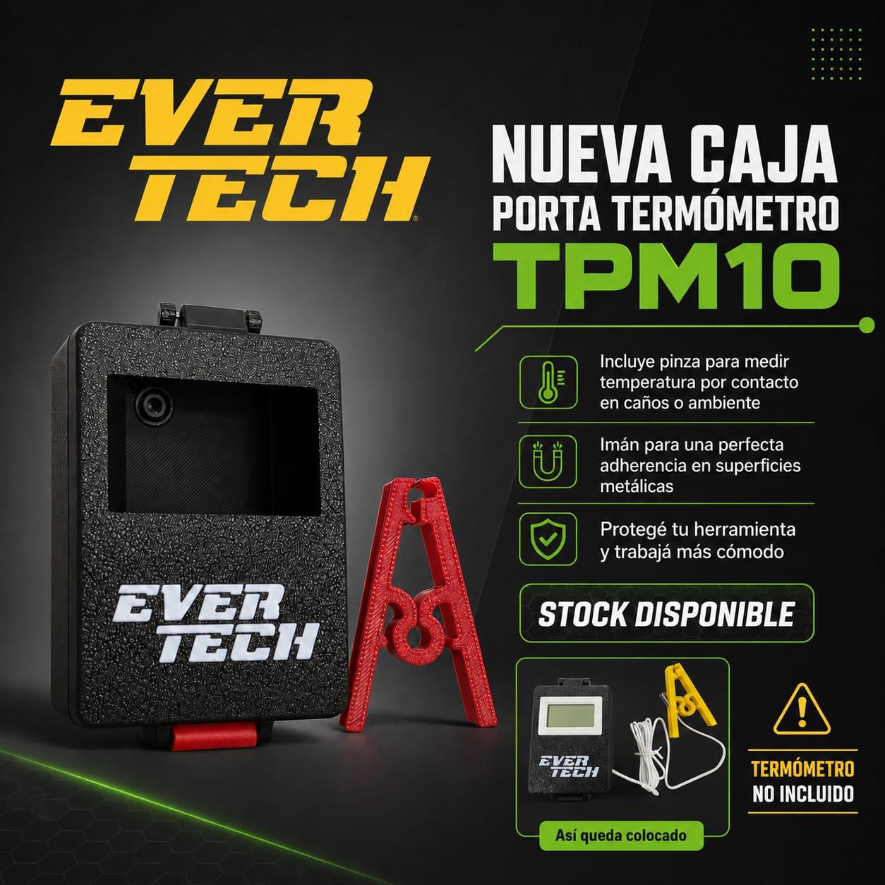 CAJA PORTA TERMOMETRO TPM10